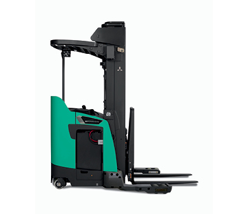 Electric Pantograph Reach Truck | Reach Forklift | Mitsubishi Forklift ...