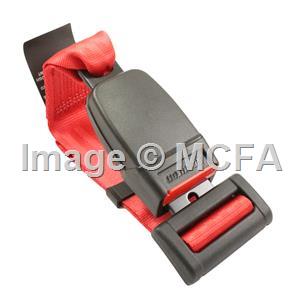 Mitsubishi seat clearance belt extender